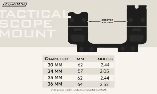 Area 419 Tactical One-Piece Scope Mount - Image 4
