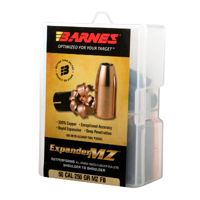 Barnes 50cal 250gr MZ FB w/ Sabots