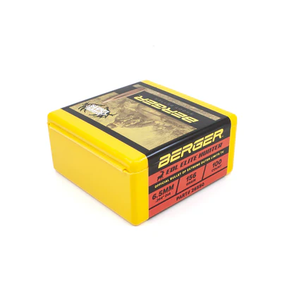 Berger 6.5mm 156gr Elite Hunter #26550