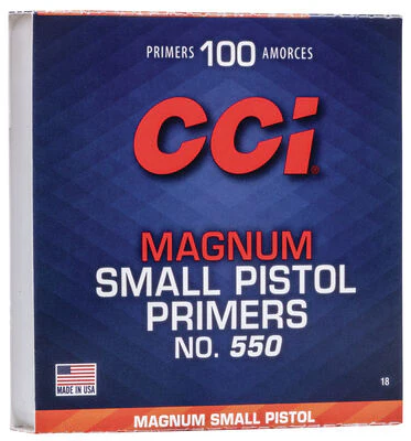 CCI #550 Magnum Small Pistol Primers