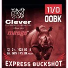 Clever 12ga 2-3/4 00Buck 1425fps #CMBK1200
