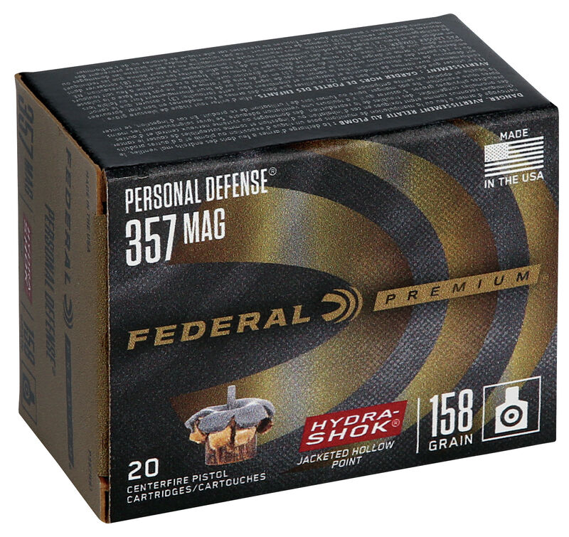 Federal 357 Mag 158gr Hydra-Shok - Image 2