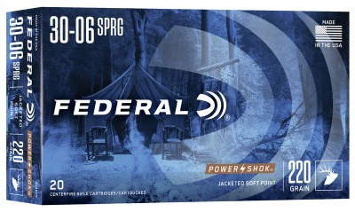 Federal PowerShok 30-06 Springfield 220gr JSP