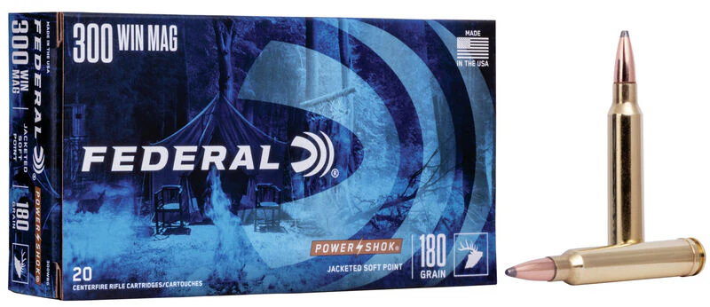Federal PowerShok 300 Win Mag 180gr JSP