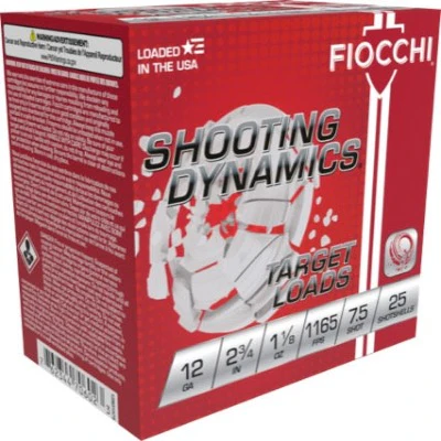 Fiocchi 12ga 1-1/8oz #7.5 1165FPS *12SD18L7