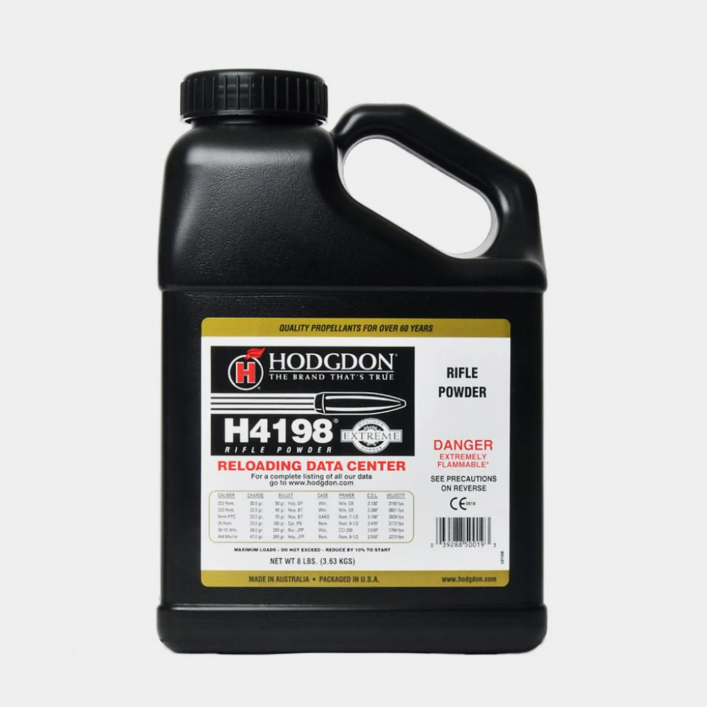 Hodgdon H4198 Rifle Smokeless Powder - Image 2