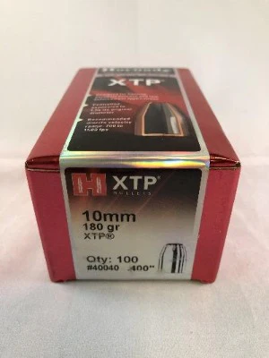 Hornady 10mm 180gr XTP #40040