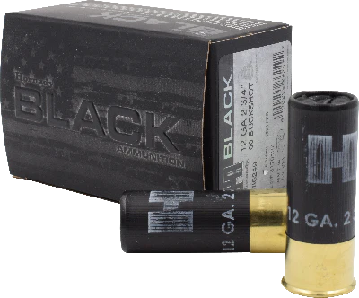 Hornady Black 12ga 2 3/4 #00 Buckshot #86249