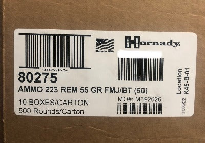 Hornady 223 Rem 55gr FMJ-BT - Image 2