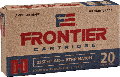 Hornady 223 Rem 68gr BTHP
