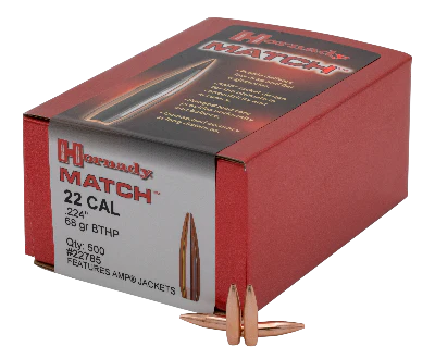 Hornady 22cal 68gr BTHP - Image 2