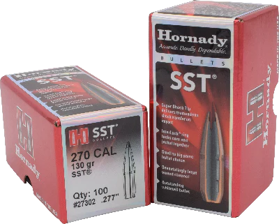 Hornady 270cal 130gr SST #27302