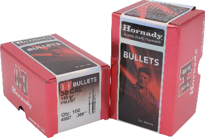 Hornady 30cal 150gr FMJ-BT
