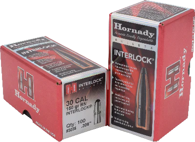 Hornady 30cal 150gr RN #3035