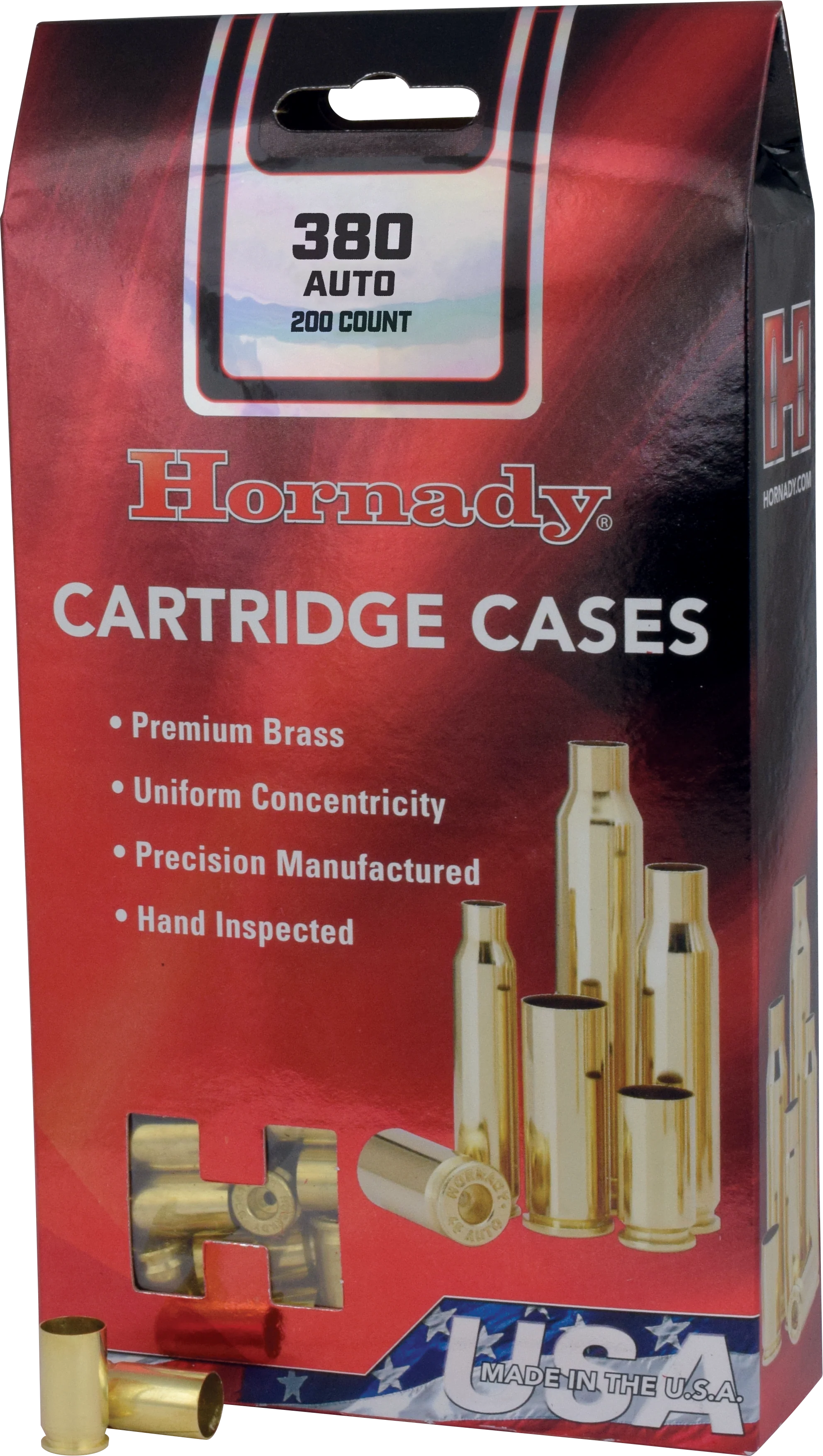 Hornady 380 Auto Brass #8710