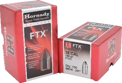 Hornady 38cal 140gr FTX #35745