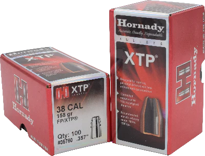 Hornady 38cal 158gr FP-XTP #35780