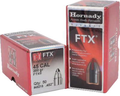 Hornady 45cal 200gr FTX #45215