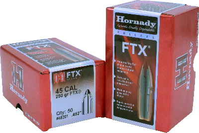 Hornady 45cal 250gr FTX #45201
