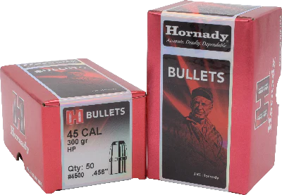 Hornady 45cal 300gr HP #4500