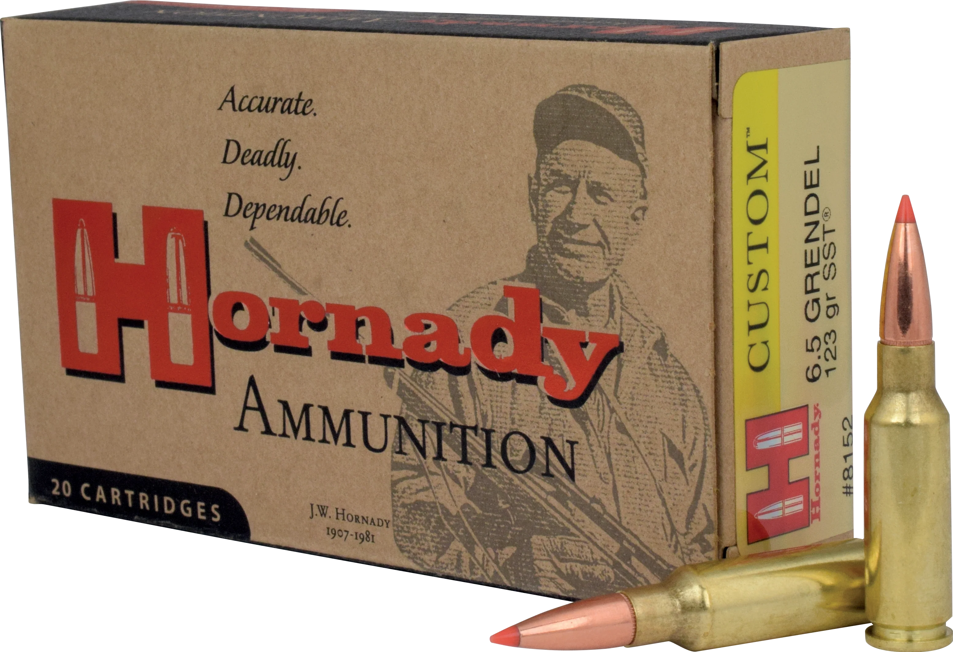 Hornady 6.5 Grendel 123gr SST