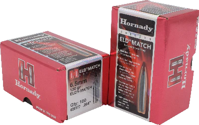 Hornady 6.5mm 130gr ELD-Match #26177