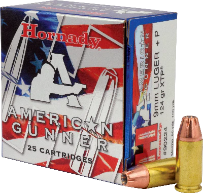 Hornady 9mm+P 124gr XTP