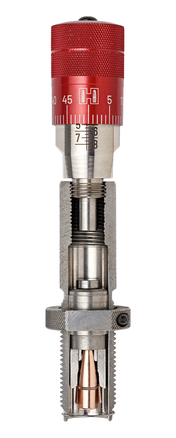 Hornady Match Grade 2-Die Sets With Click-Adjust Micrometer - Image 2