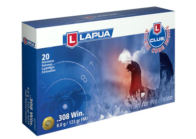 Lapua 308 Win 123gr FMJ