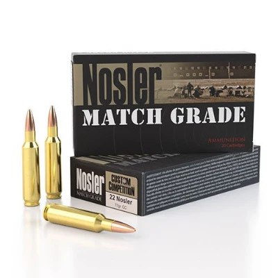 Nosler 22 Nosler 77gr Custom Competition