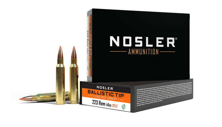Nosler 223 Rem 40gr Ballistic Tip Lead Free