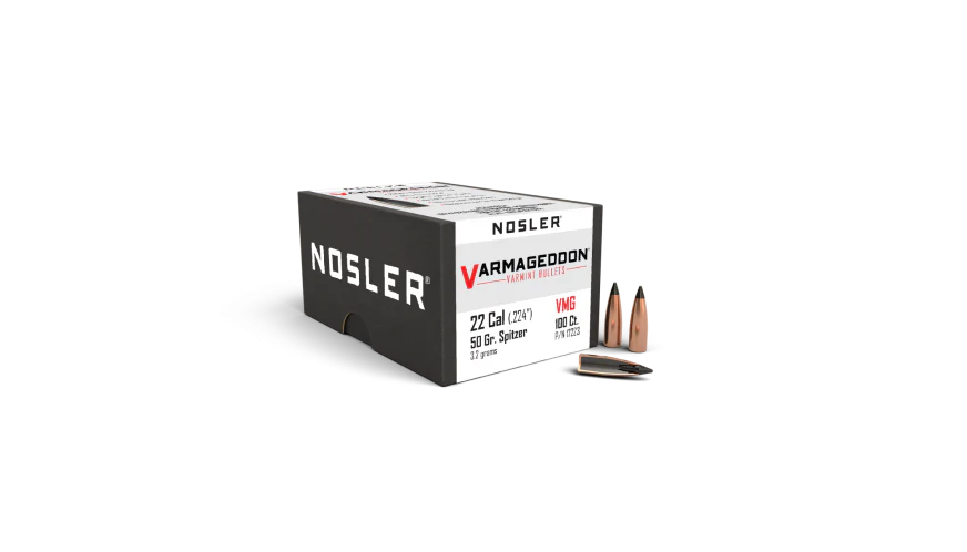 Nosler 22cal 50gr FB Tipped #17223