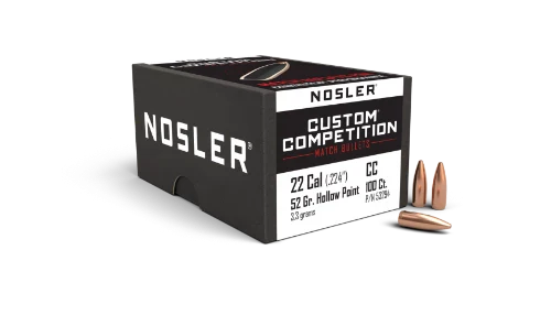Nosler 22cal 52gr Custom Competition