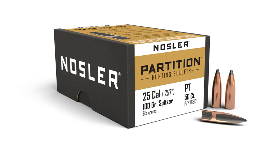 Nosler 25cal 100gr Partition #16317