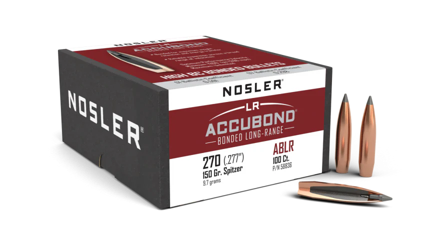 Nosler 270cal 150gr LongRange AccuBond  #58836