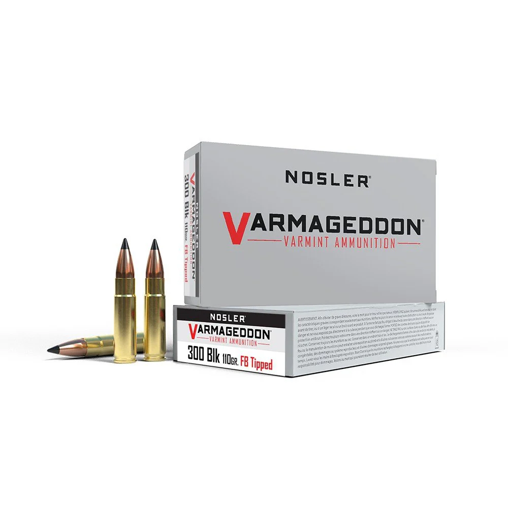 Nosler 300 Blk 110gr Varmageddon