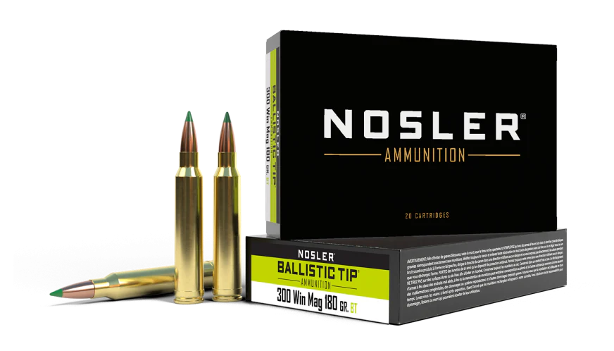 Nosler 300 Win Mag 180gr Ballistic Tip