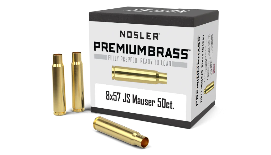 Nosler 8x57mm Mauser Brass #11888