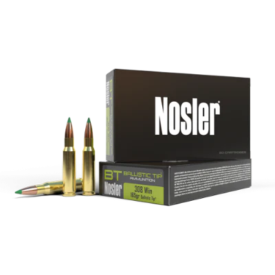 Nosler 308 Win 165gr Ballistic Tip