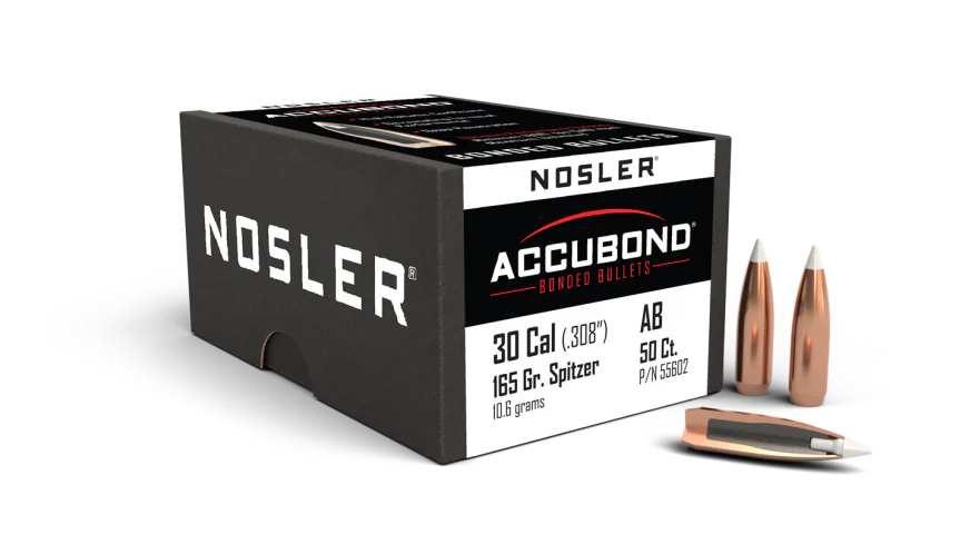 Nosler 30cal 165gr AccuBond  #55602
