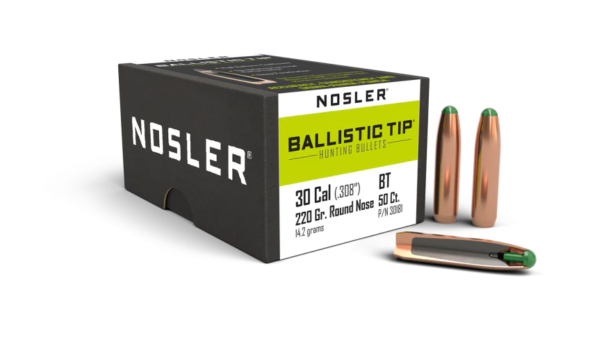 Nosler 30cal 220gr Ballistic Tip  #30181