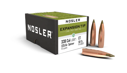Nosler 338cal 225gr E-Tip #59372