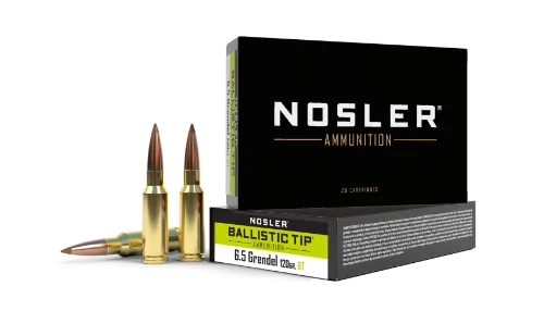 Nosler 6.5 Grendel 120gr Ballistic Tip
