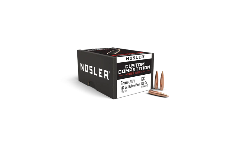 Nosler 6mm 107gr HPBT CC #49742