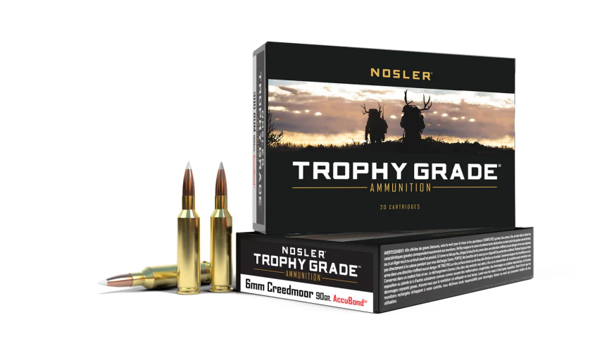 Nosler 6mm Creedmoor 90gr Accubond
