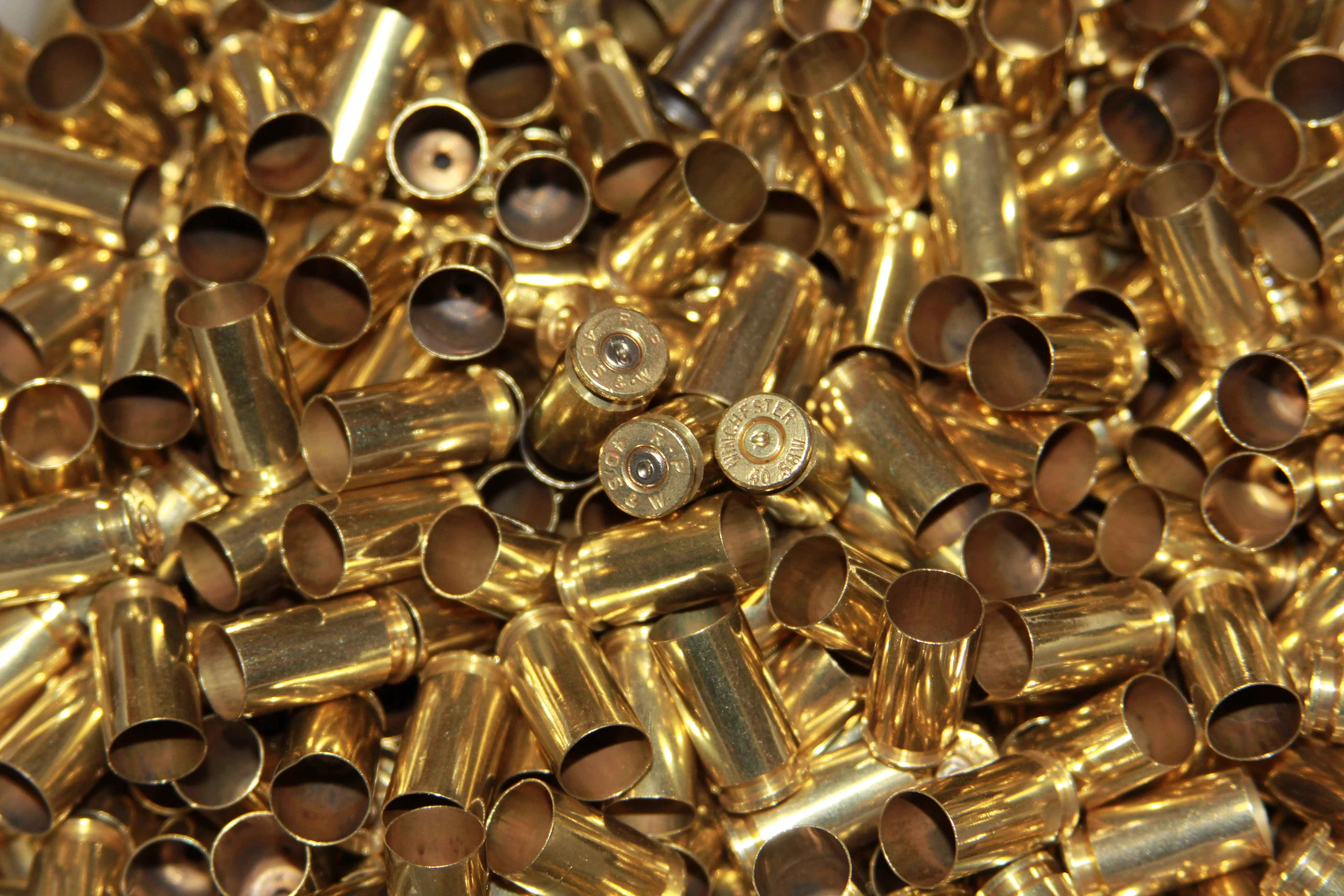 Once Fired 40cal Brass