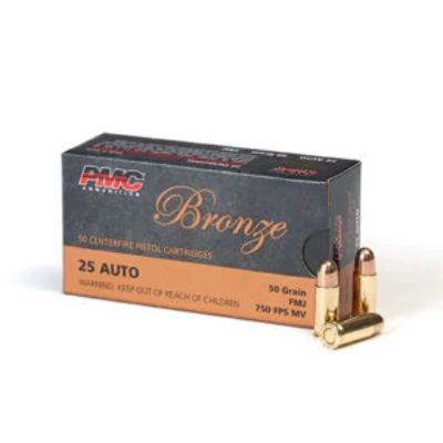 PMC 25 Auto 50gr FMJ *25A
