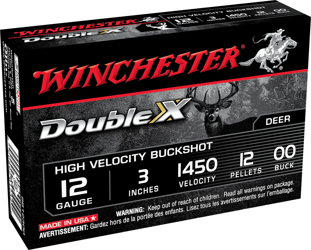 Winchester 12ga 00 Buck 3" 12 Pellets 1450fps *SB12300