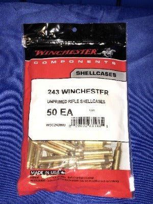 Winchester 243 Winchester Brass
