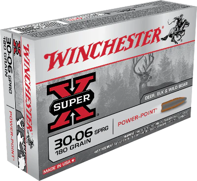 Winchester 30-06 Sprg 180gr Power-Point
